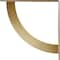 Ekena Millwork Bulwark Steel Bracket, Hammered Gold 2"W x 20"D x 20"H BKTM02X20X20BUHGO - alternate 2